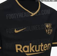 The official barcelona pro shop has all the authentic jerseys, hats, tees, apparel and more at shop.cbssports.com. Total Black Barca 2020 21 Away Kit Leaked With Metallic Gold For Logos Trim All Football
