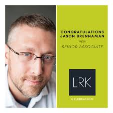 Congratulations New LRK Senior Associates! LRK is pleased to announce  promotions of its architects, designers and planners across its  Philadelphia, Dallas, Little Rock, Celebration, and Memphis offices.  “Continuing to build a pipeline