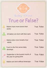 I'm always looking for fun baby shower games ideas! 65 Super Fun Baby Shower Games Your Guests Will Actually In 2021 Baby Shower Funny Baby Shower Quiz Baby Facts