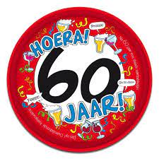 Dienblad 60 Verjaardag Feestbazaar Nl