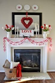 Valentine Home Decor Ideas Valentines Party Decor Diy Valentines Decorations Valentines Mantle