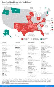 2018 sales tax holidays politically expedient but poor tax