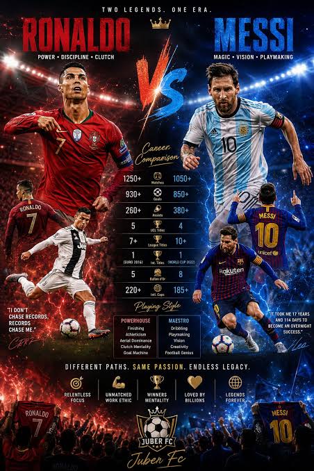 Messi vs. Ronaldo: The Rivalry That Defined a Football Generation