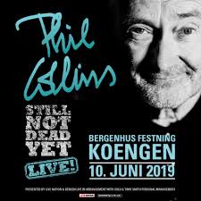 PHIL COLLINS TIL NORGE 👏 En av Storbritannias største artister gjennom  tidene annonserer turné i Europa! Den legendariske hitmaskinen Phil Collins  spiller kun én konsert i Norge i 2019
