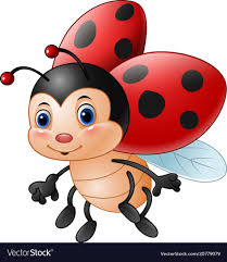 Vector Illustrations Of Cartoon Funny Ladybug Download A Free Preview Or High Quality Adobe Illustrator Ai Eps Pdf And Hi Funny Ladybugs Ladybug Art Ladybug