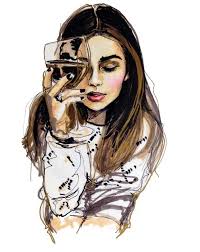 Wednesday Art Print Art Fashion Art Art Drawings