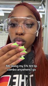 5 Percent Tint around Lips