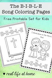 Halloween theme activity page for kids educational children gameet printable worksheet toddler. Free Printable Coloring Pages For The B I B L E Song Homeschool Giveaways