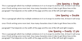 For example, i'm on 7 pages single spaced but double spaced i'm hardly. Formatting Spaces Word Basics Jan S Working With Words
