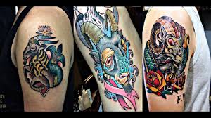 Red ink capricorn zodiac tattoo designs. Cool Capricorn Tattoo Designs And Ideas Main Meaning Is Bahar Vai Youtube