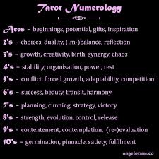 A Guide To Working With Tarot Numerology Tarot Learning