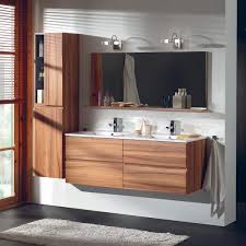 Découvrez notre sélection meuble de salle de bain double vasque de qualité à prix discount sans plus tarder. Salle De Bains Double Vasque Aspect Chene Fonce