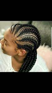 Hottest Snap Shots Feed In Braids Cornrows Full Lace Wig Full Lace Feed In Braided Wig Cornrow B Styl Feed In Braid Braided Hairstyles Braids With Weave