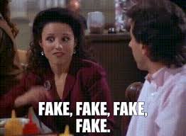 YARN | Fake, fake, fake, fake. | Seinfeld (1989) - S06E14 ...