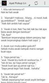 Pick up line malaysia untuk lelaki. Download Ayat Pickup Line Malaysia On Pc Mac With Appkiwi Apk Downloader