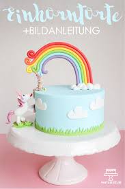 Du willst mehr von der kuchen fee? Eine Etwas Andere Einhorntorte Bildanleitung Vertortelt De Einhorntorten Regenbogentorte Einhorn Kuchen