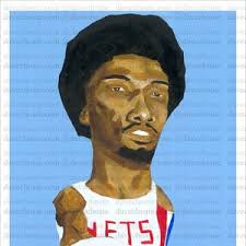 Julius Erving Goes to the Hoop