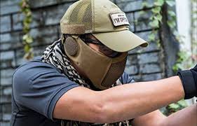 Viper crossteel face mask airsoft paintballing protective ventilated shield. Onetigris 6 Foldable Half Face Airsoft Mesh Mask With Ear Protection Military Tactical Lower Face Protective Mask Airsoft Mesh Mask Ear Protection Protective Mask