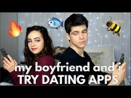 I didn't catch my boyfriend on apps—i caught him talking to girls through his playstation messenger. My Boyfriend And I Try Dating Apps Youtube