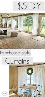 Keep your windows open and airy with curtains that allow natural light to flow in…white, linen curtains are such a great option. Trendy Kitchen Remodel Before And After Wall Removal 30 Ideas Farmhouse Style Curtains Farm House Living Room Cheap Farmhouse Decor