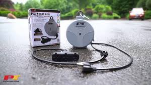 You can use this small extension power cord in the home, office, shop, or garage. Performance Tool W2275 Retractable Cord Reel With 20 Cord Youtube
