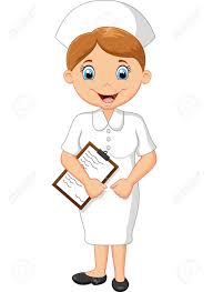 +68.000 vectores, fotos de stock y archivos psd. Ilustracion De Enfermera Feliz De Dibujos Animados En Uniforme Blanco Ilustraciones Vectoriales Clip Art Vectorizado Libre De Derechos Image 46054038