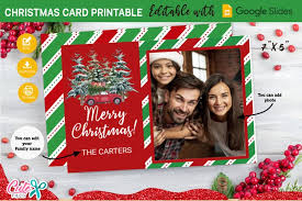 Check spelling or type a new query. Merry Christmas Card Template Editable With Google 958106 Customizable Templates Design Bundles