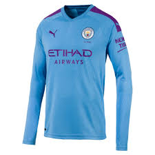 In addition to the premier league, the club competed in the fa cup, as holders of both competitions.they also entered the uefa champions league, hoping to win the team's first european trophy since. Puma Manchester City Mens Ls Home Shirt 2019 20 755587 01 Footy Com