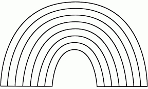 Visit dltk's rainbow crafts, games, songs and. Rainbow Coloring Picture 1 Coloring Picture Hd For Kids Coloring Library