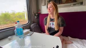 her Husband is now a Cuckold. Picked up a Married Beauty and Fucked her  right on the Train - Pornhub.com