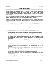 A loan agreement is a document between a borrower and lender that details a loan repayment lawdepot's loan agreement can be used for business loans, student loans, real estate purchase. Free Loan Agreement Template Simple Personal Employee Family