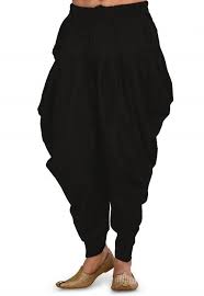 New 03 jun 2015 #1. Solid Color Cotton Dhoti Pant Pant In Black Mlc100