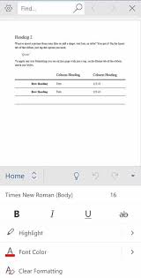 Write, edit & share docs on the go mod apk v16.0.7424.1000 caracteristicas: Microsoft Word Apk 16 0 14430 20190 Para Android Descargar