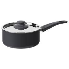 Skanka Saucepan With Lid Gray Ikea In 2020 Kitchen Pot Stylish Kitchen Accessories Cooking Equipment