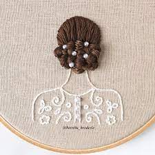 4.5 out of 5 stars. Beautiful 3d Embroidery Uses Thread To Mimic Gorgeous Hair