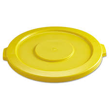 Great savings & free delivery / collection on many items. Rubbermaid Commercial Round Flat Top Lid For 32 Gal Round Brute Containers 22 25 Diameter Yellow Silverback Supply Llc