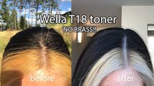 Wella T18 Toner Before And After On Orange Hair & Much More