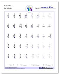 Fact Family Worksheets Pdf In 2020 Fact Family Worksheet Math Fact Worksheets Math Worksheets