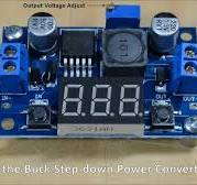 Setting Up the Buck Step-down Power Converter Module