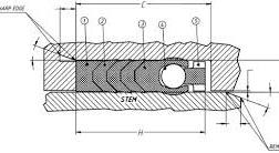 U-Packing Stem Seals for 2 1/16-15000psi FC Gate Valve