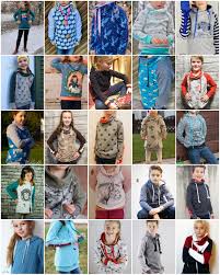 Wenn du ein schmales kind hast und dir die passform zu weit ist, kannst du das schnittmuster in der breite eine oder zwei. Schnittmuster Nahen Raglan Hoodie Lillesol Pelle Schnittmuster Ebooks Nahen