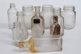 Glass factory information ~ antique glassware ~ manufacturers' marks, logos & emblems used by glassmaking companies in the usa ~ antique bottles ~ fruit jars ~ glass electrical insulators ~ tableware ~ dating information ~ articles about different types of glass, vintage & antique ~ summary articles on selected glass companies. Vintage Glass Bottle Collection As Found Old Drugstore Medicine Pharmacy Bottles