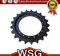 excavator sprocket, excavator parts, excavator drive ...