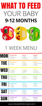 For some variety, top with pureed fruit —and. 9 12 Month Baby Feeding Schedule Mom Life Elisabeth Mcknight