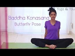 If it is difficult to hold the toes of the feet, clasp the hands around the ankles and shins. How To Do Baddha Konasana Butterfly Pose Youtube