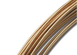 gold round wire supply for jewelry
