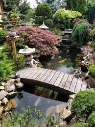 Japanese Garden On The First Summer Of This Year Exquisite And As Someone With Two Scrubby Lawns I St Garden Pond Design Japanese Garden Design Garden Design