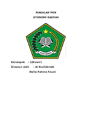 Berdasarkan uraian permasalahan yang berkaitan dengan pendapatan asli Doc Makalah Pkn Eman Iskandar Academia Edu