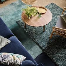 Anna Lattialle Pehmeaa Lampoa Ikea Vindum Matolla Siina On Paksu Nukka Joka Vaimentaa Aania Ja Lisaa Sisust Flexible Mobel Traditionelle Mobel Teppich Turkis