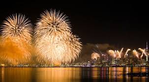 New Years Eve Fireworks 2017 In Auckland New Zealand